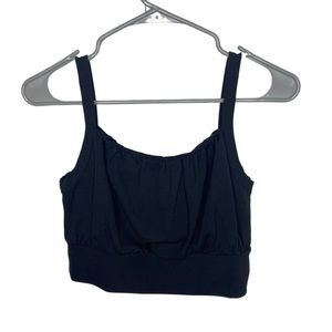 ANSLEY black cropped top